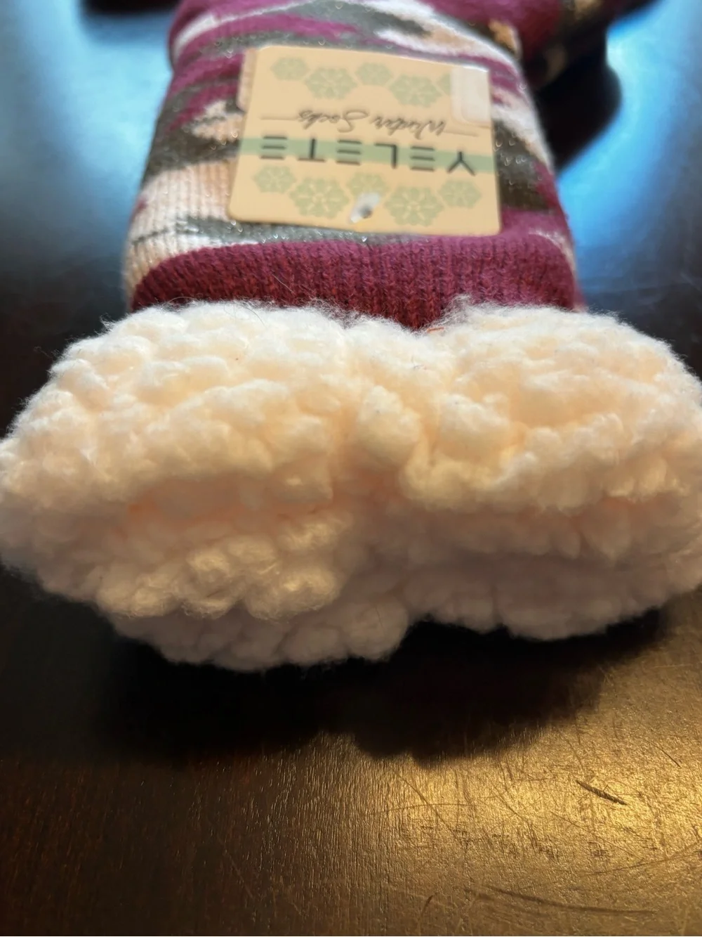 Cozy Season Favorite! YELETE Sherpa Lined Winter Socks
